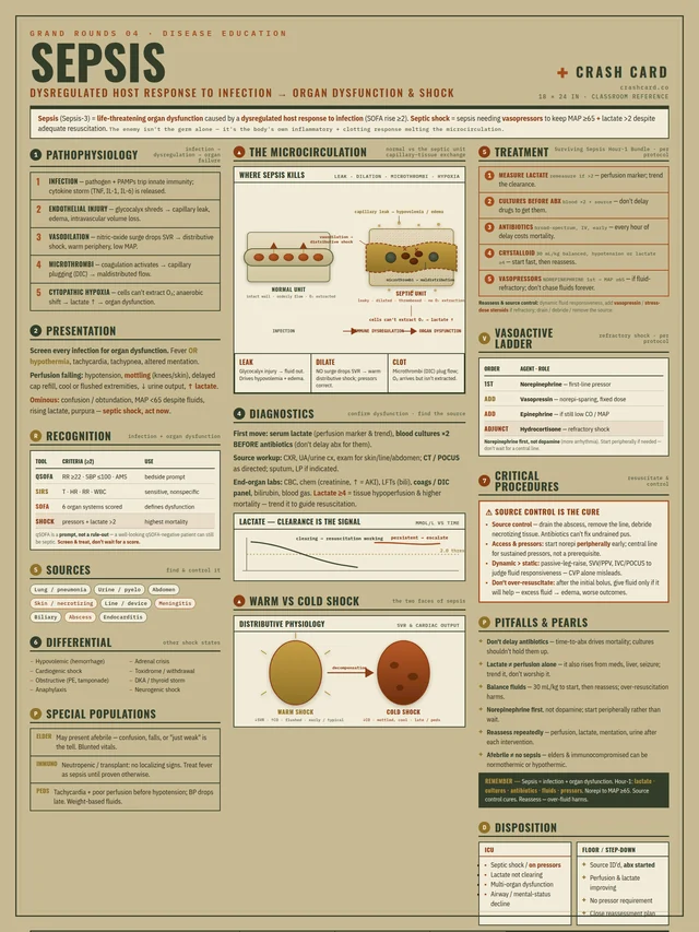 Sepsis poster